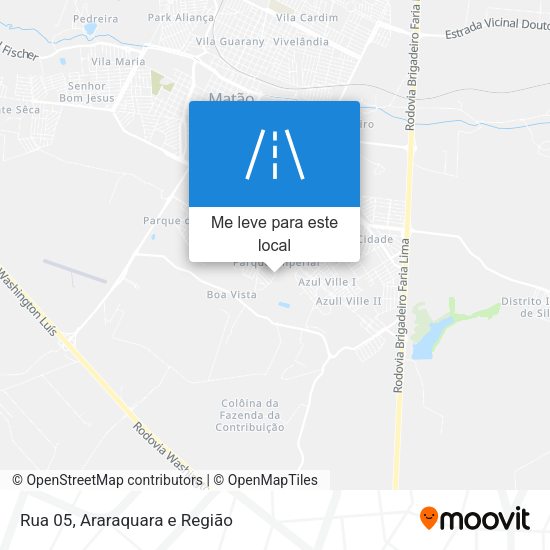 Rua 05 mapa