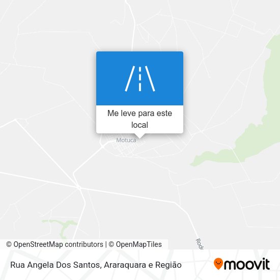 Rua Angela Dos Santos mapa