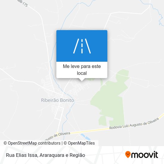 Rua Elias Issa mapa