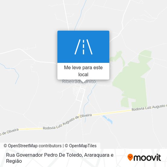 Rua Governador Pedro De Toledo mapa