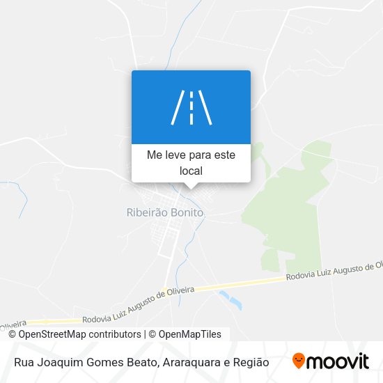 Rua Joaquim Gomes Beato mapa