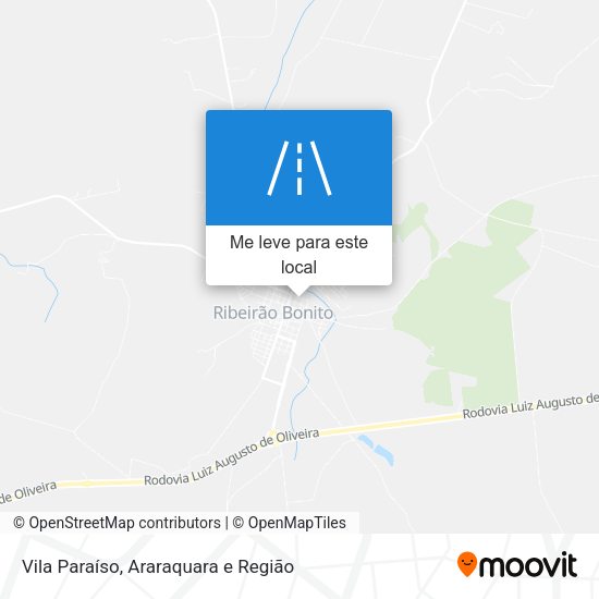 Vila Paraíso mapa