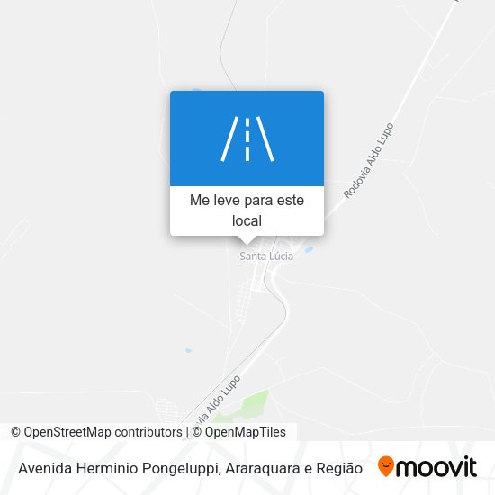 Avenida Herminio Pongeluppi mapa