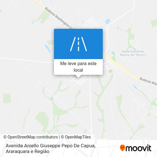 Avenida Aniello Giuseppe Pepo De Capua mapa