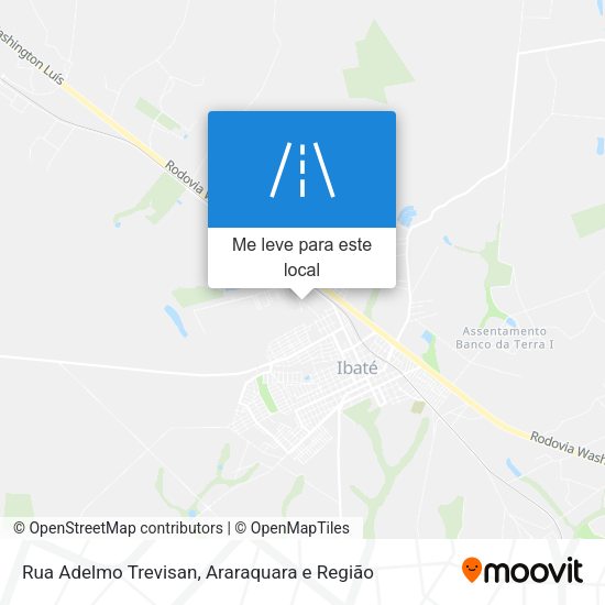 Rua Adelmo Trevisan mapa