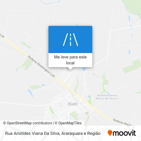 Rua Aristides Viana Da Silva mapa