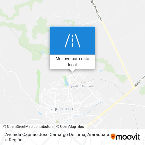 Avenida Capitão José Camargo De Lima mapa