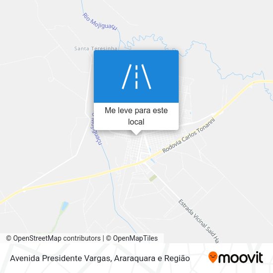 Avenida Presidente Vargas mapa
