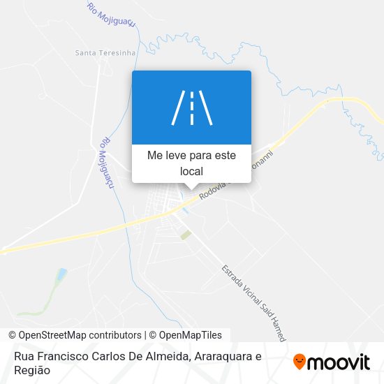 Rua Francisco Carlos De Almeida mapa