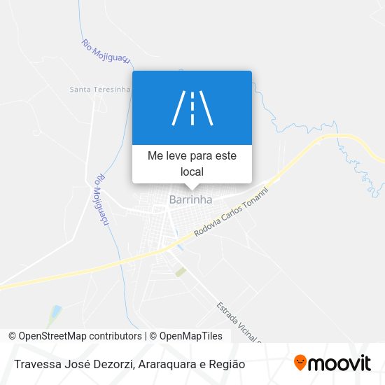 Travessa José Dezorzi mapa