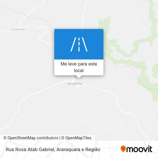Rua Rosa Atab Gabriel mapa