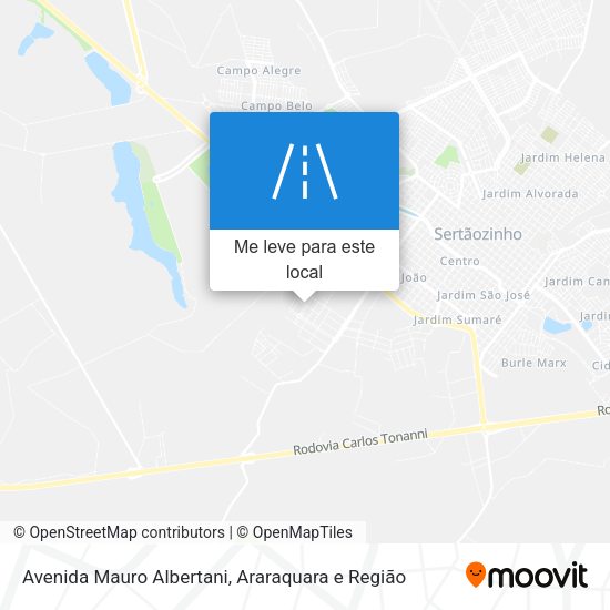 Avenida Mauro Albertani mapa