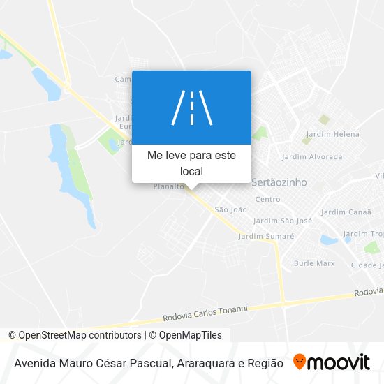 Avenida Mauro César Pascual mapa