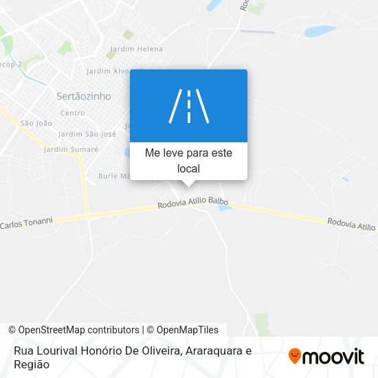 Rua Lourival Honório De Oliveira mapa