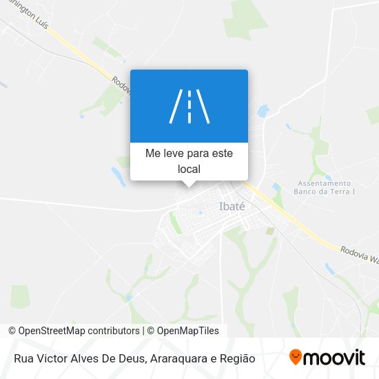 Rua Victor Alves De Deus mapa