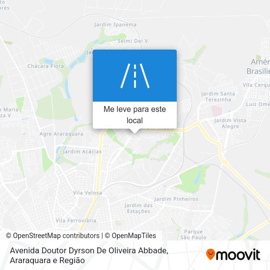 Avenida Doutor Dyrson De Oliveira Abbade mapa