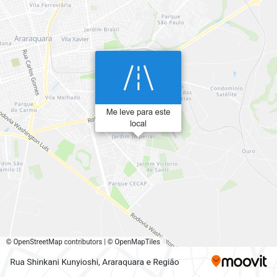 Rua Shinkani Kunyioshi mapa