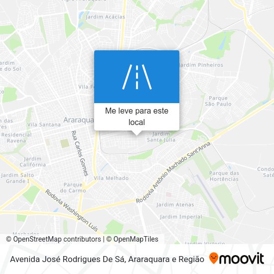 Avenida José Rodrigues De Sá mapa