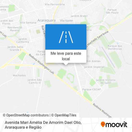 Avenida Mari Amélia De Amorim Dael Olio mapa