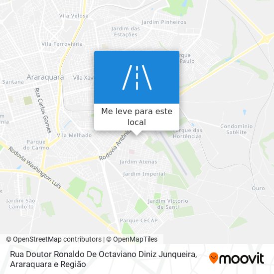 Rua Doutor Ronaldo De Octaviano Diniz Junqueira mapa