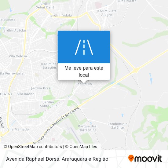 Avenida Raphael Dorsa mapa