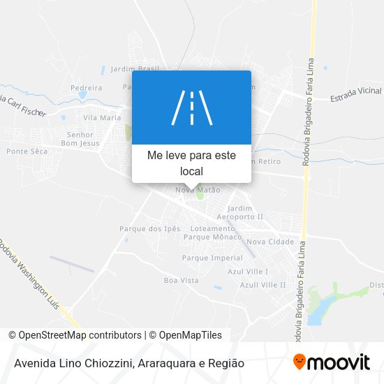 Avenida Lino Chiozzini mapa