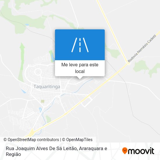 Rua Joaquim Alves De Sá Leitão mapa