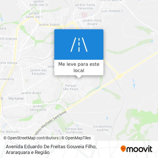 Avenida Eduardo De Freitas Gouveia Filho mapa