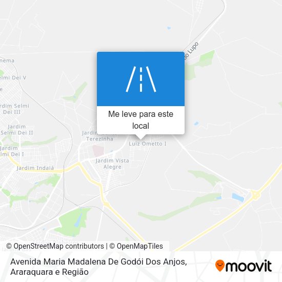 Avenida Maria Madalena De Godói Dos Anjos mapa