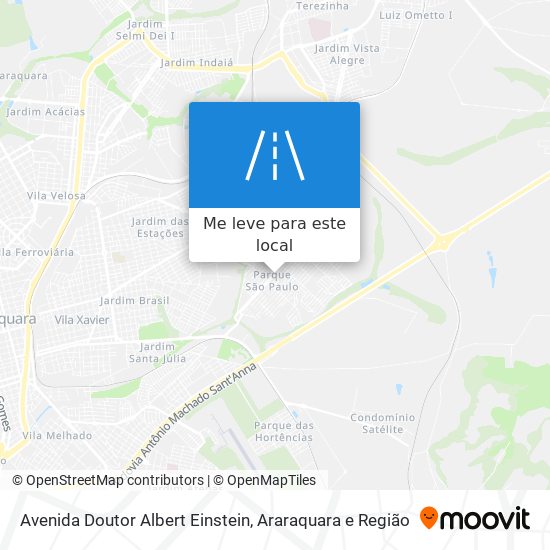 Avenida Doutor Albert Einstein mapa