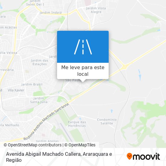 Avenida Abigail Machado Callera mapa