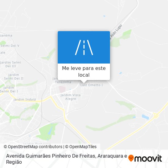 Avenida Guimarães Pinheiro De Freitas mapa