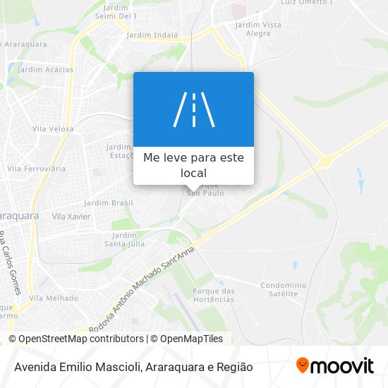 Avenida Emilio Mascioli mapa