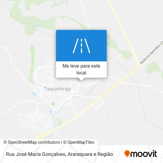 Rua José Maria Gonçalves mapa