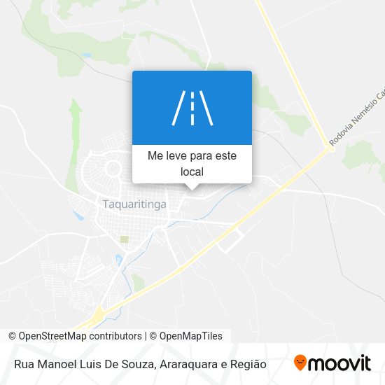 Rua Manoel Luis De Souza mapa