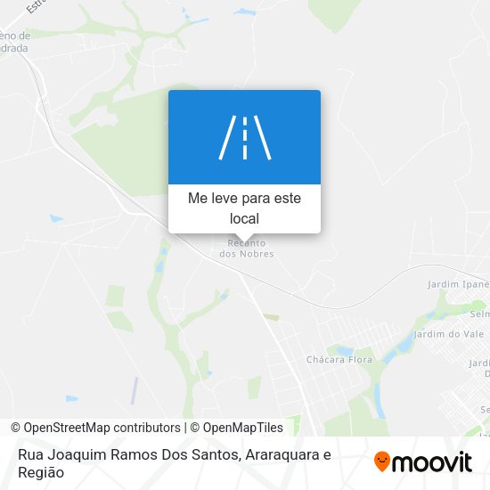 Rua Joaquim Ramos Dos Santos mapa