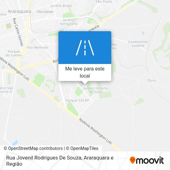 Rua Jovenil Rodrigues De Souza mapa