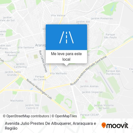 Avenida Julio Prestes De Albuquerer mapa