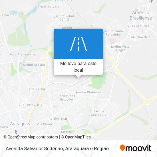 Avenida Salvador Sedenho mapa