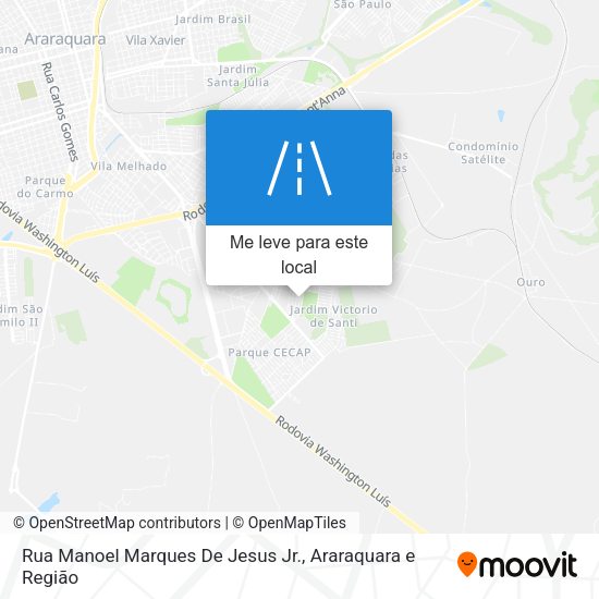 Rua Manoel Marques De Jesus Jr. mapa