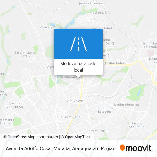 Avenida Adolfo César Murada mapa