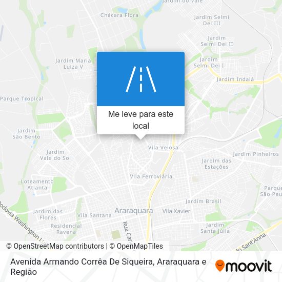 Avenida Armando Corrêa De Siqueira mapa