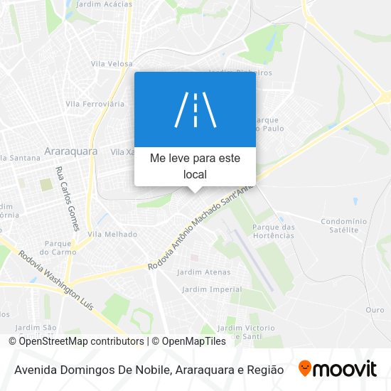 Avenida Domingos De Nobile mapa