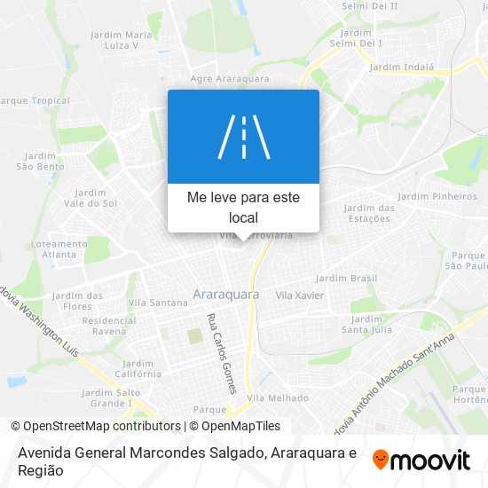 Avenida General Marcondes Salgado mapa