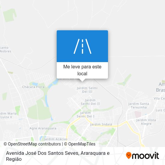 Avenida José Dos Santos Seves mapa