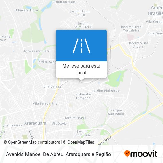 Avenida Manoel De Abreu mapa