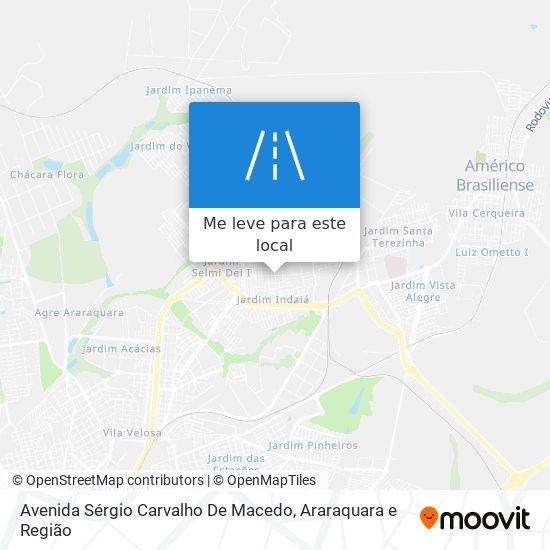 Avenida Sérgio Carvalho De Macedo mapa