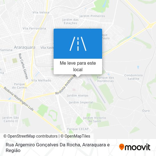 Rua Argemiro Gonçalves Da Rocha mapa