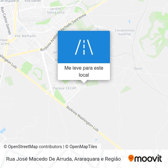 Rua José Macedo De Arruda mapa