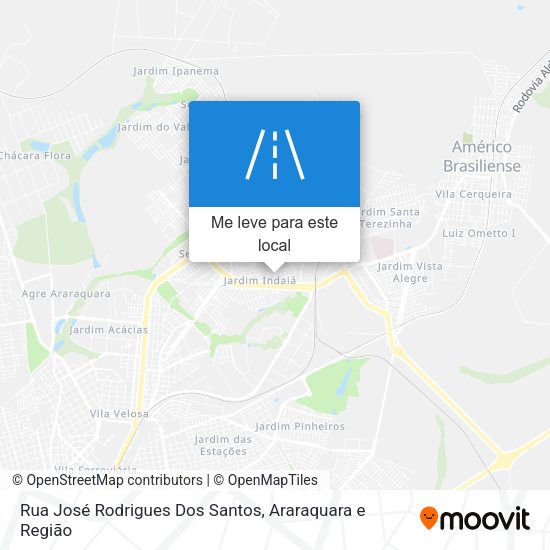 Rua José Rodrigues Dos Santos mapa
